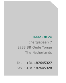 Head Office Contact Details